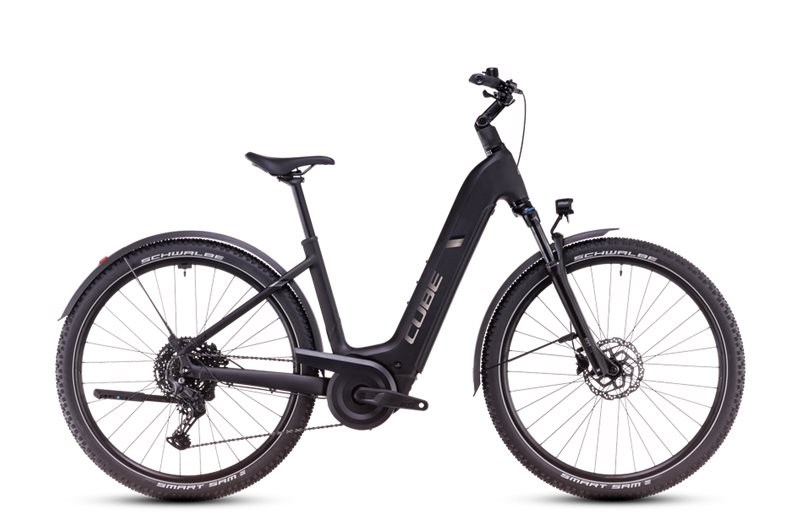 Cube Elcykel Nuride Hybrid Pro Allroad 800Wh Low Black/Bronze