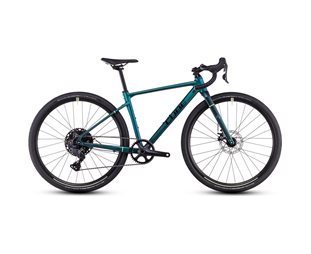 Nuorten gravel pyörä Cube Nuroad Rookie Goblin/Lime