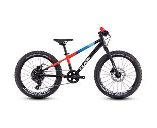 Lasten maastopyörä Cube Reaction 200 Pro Black/Blue/Red 20"