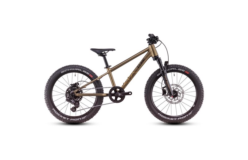 Lasten maastopyörä Cube Reaction 200 TM Goldenlime/Black 20"