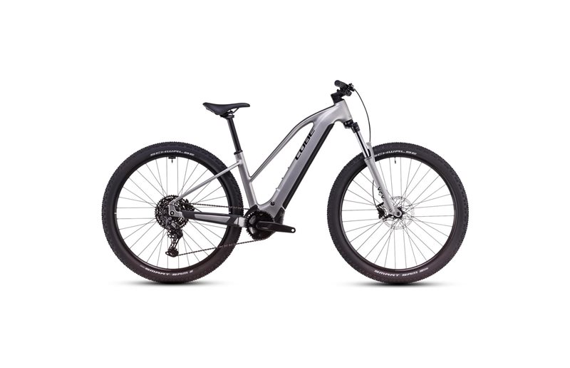 Cube El MTB Reaction Hybrid One 600Wh Mid Silver/Black