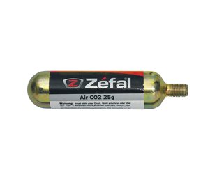 Zefal CO2-pump Kolsyrepatron Gängad 25 G