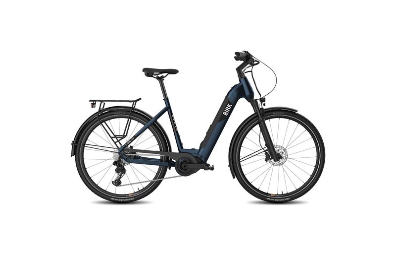 Naisten sähköpyörä Birk E-One LTD LS Dark Blue