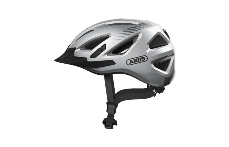 Pyöräilykypärä ABUS Urban-I 3.0 Signal Silver