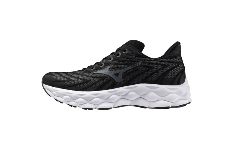 Mizuno Juoksukengät Wave Sky 8 Black/Metallic Gray