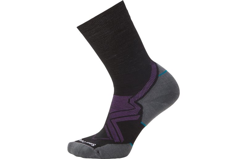 Smartwool Juoksusukat Run Cold Weather Targeted Cushion Crew Socks Black
