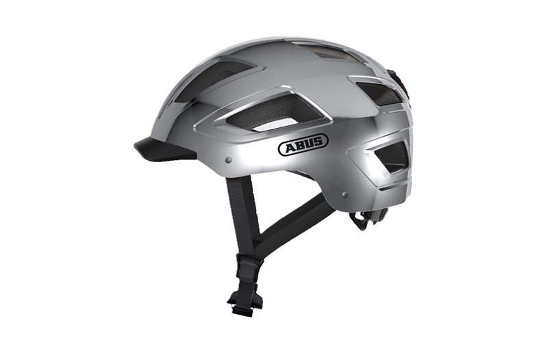 Pyöräilykypärä ABUS Hyban 2.0 Chrome Silver