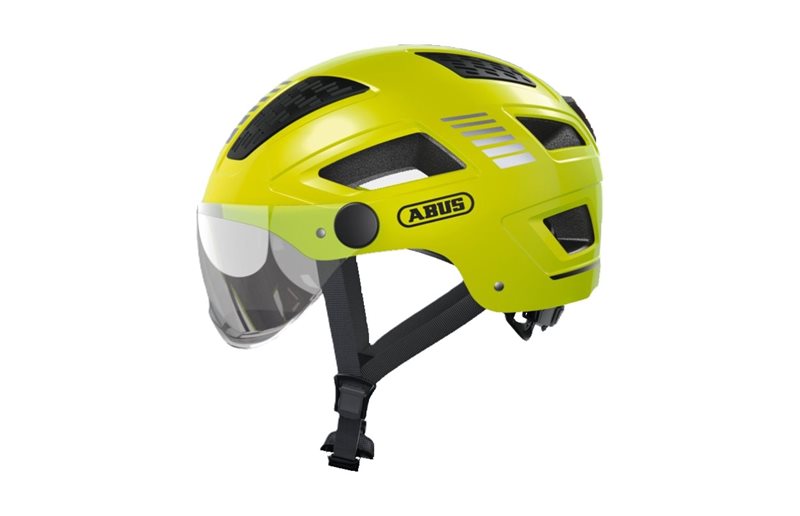 Pyöräilykypärä ABUS Hyban 2.0 ACE Signal Yellow