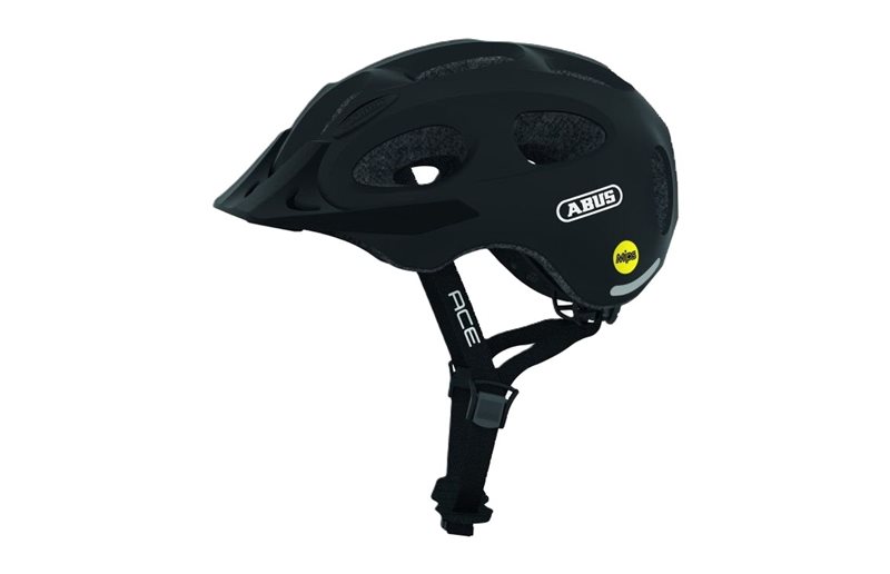 Pyöräilykypärä ABUS Youn-I Ace Mips Velvet Black