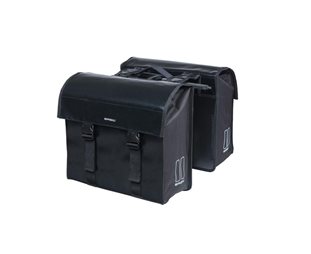 Basil Tavaratelineen Laukku Urban MIK Double Bag 48-53L Black