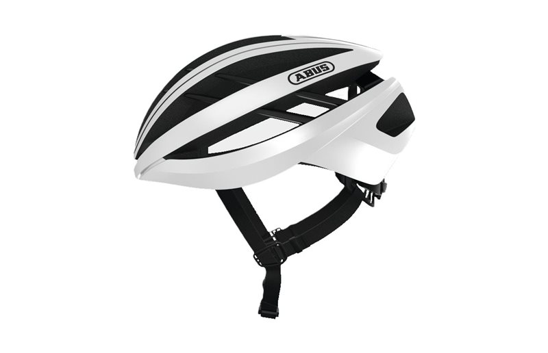 Abus Cykelhjälm Aventor Polar White