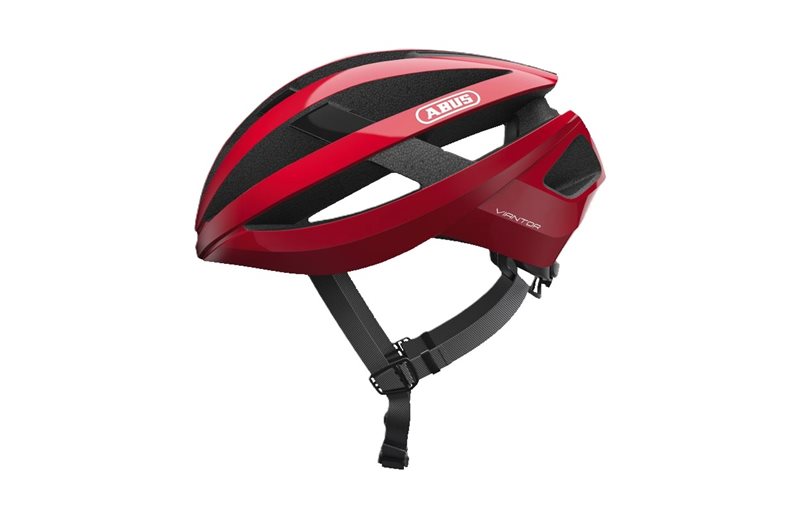 Lasten pyöräilykypärä ABUS Viantor Racing Red