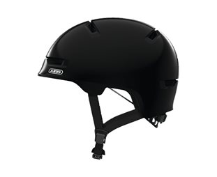 Abus Sykkelhjelm Scraper Kid 3.0 Shiny Black