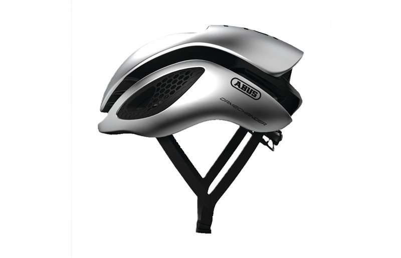Abus Cykelhjälm Gamechanger Gleam Silver