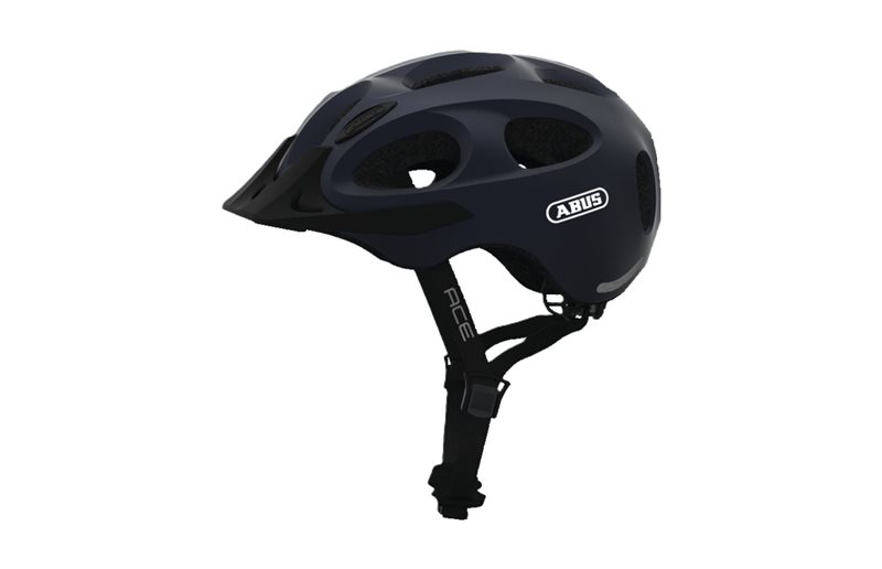 Pyöräilykypärä ABUS Youn-I Ace Metallic Blue