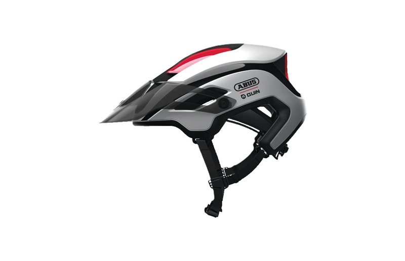 Abus Cykelhjälm Montrailer Quin Polar White