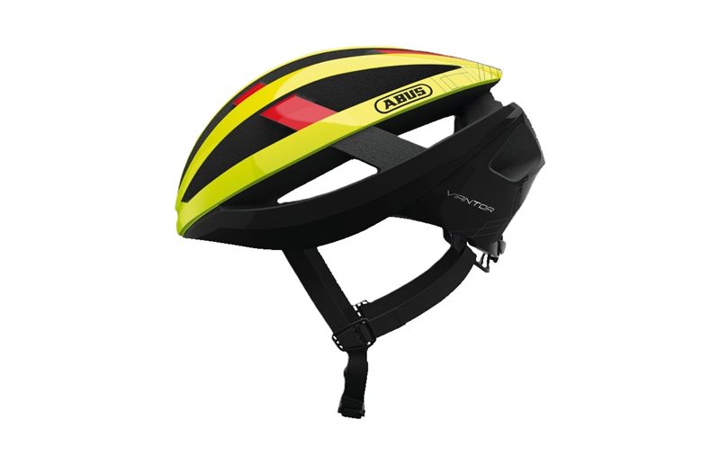 Lasten pyöräilykypärä ABUS Viantor Neon Yellow