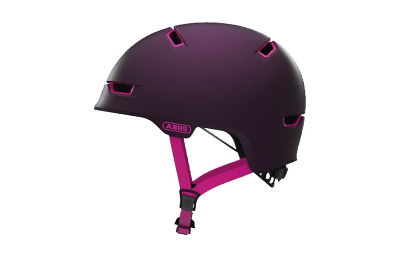 Lasten pyöräilykypärä ABUS Scraper 3.0 Ace Magenta Berry