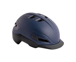 Pyöräilykypärä MET Grancorso Deep Blue/Matt/Heijastava