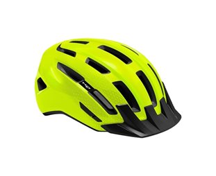 Met Cykelhjälm Downtown Mips Safety Yellow/Glossy