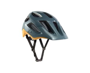 Bontrager Sykkelhjelm Blaze Wavecel Fjell Battleship Blue/Marigold