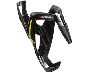 Elite Juomapulloteline Custom Race Plus Glossy/Yellow Graphic