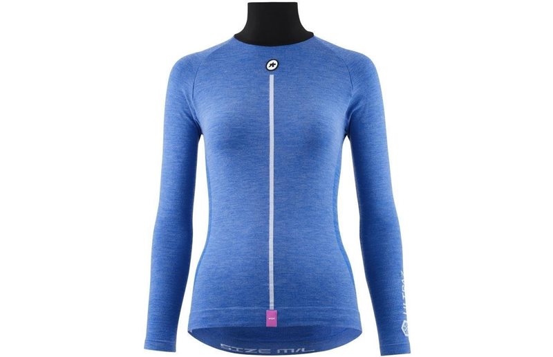 Assos Underställ Wom Uz 3/3 Ls Skinlayerp1 Calypso Blu