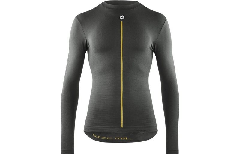 Assos Alusasut 2/3 Ls Skin Layer P1 Anthracite Grey