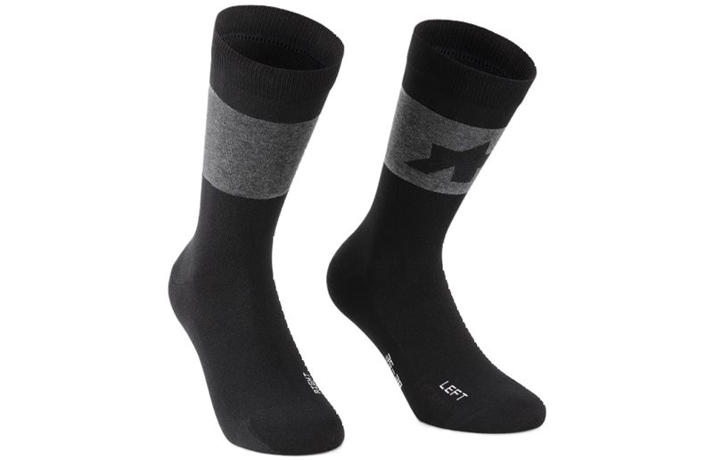 Assos Pyöräilysukat Signature Socks Evo Black