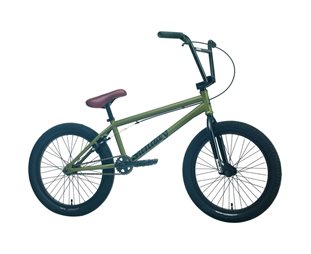 BMX-pyörä Sunday Scout Matt Olive Green 20"