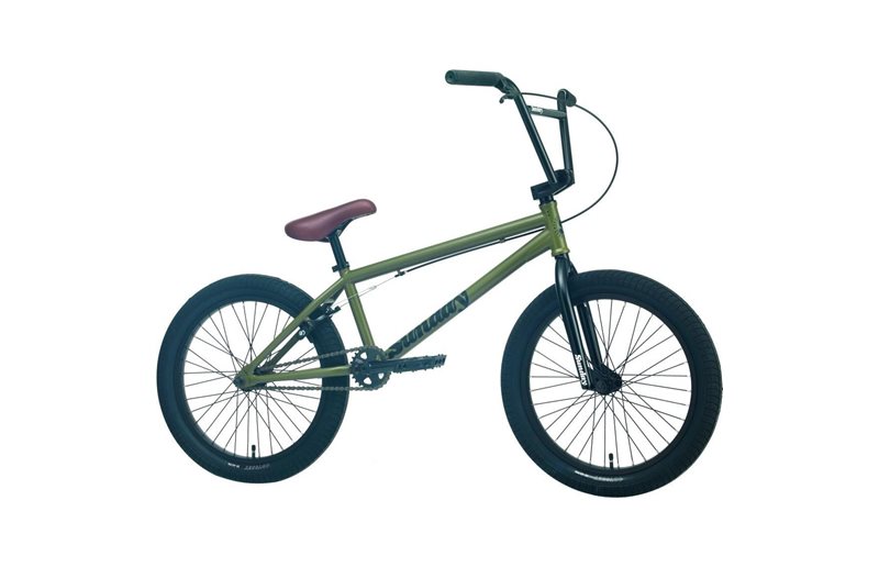BMX-pyörä Sunday Scout Matt Olive Green 20"