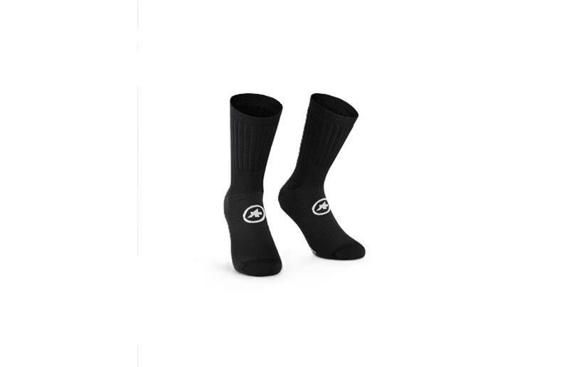 Assos Pyöräilysukat Trail Socks T3 Black Series