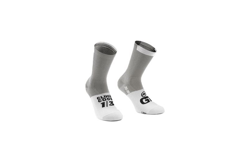 Assos Pyöräilysukat GT Socks C2 Hockenheim Grey