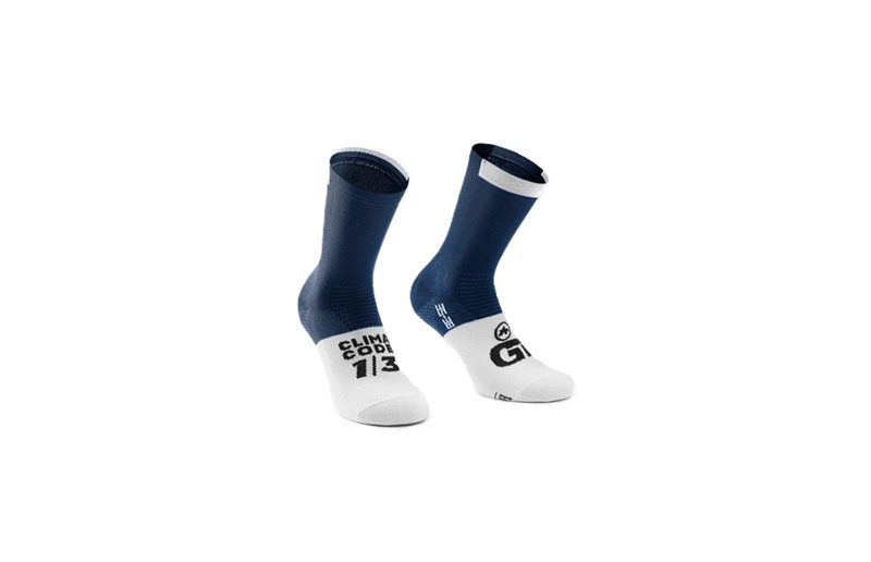 Assos Pyöräilysukat GT Socks C2 Stone Blue