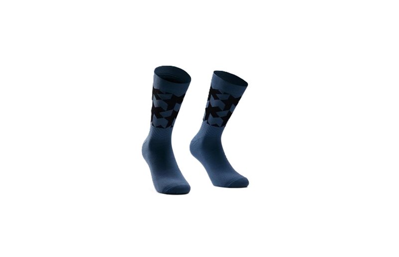 Assos Pyöräilysukat Monogram Socks Evo Stone Blue