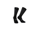 Assos Pyöräilysukat GTO Socks Black Series
