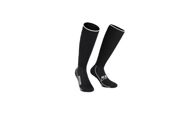 Assos Pyöräilysukat Recovery Socks Evo Black Series