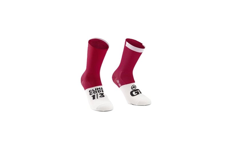 Assos Pyöräilysukat GT Socks C2 Bolgheri Red