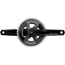 SRAM Wattimittari Kampisarja Rival AXS Wide Power Meter DUB Wide 165mm 47,5mm CL 43/30T Yaw BCD 94mm 12-vaihteinen Spindle power measurement