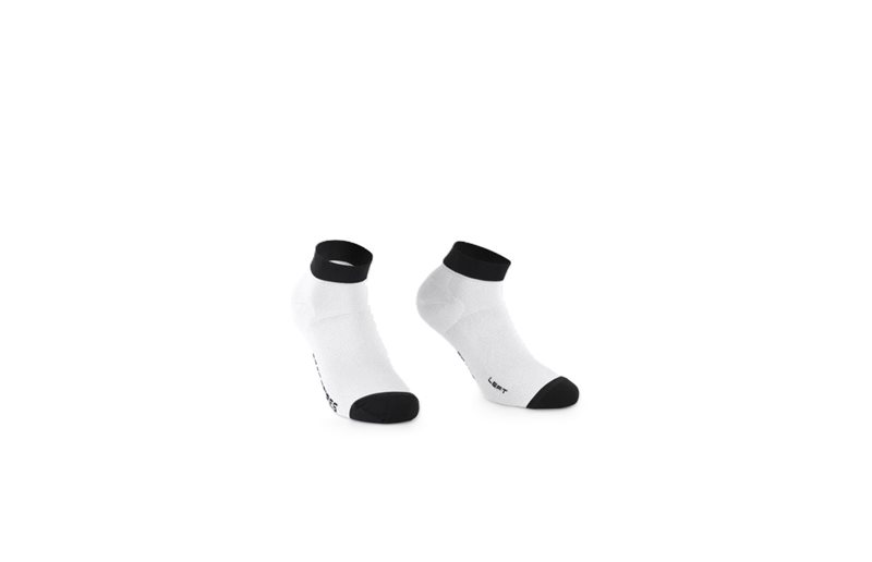 Assos Pyöräilysukat RS Socks Superleggera Low White Series