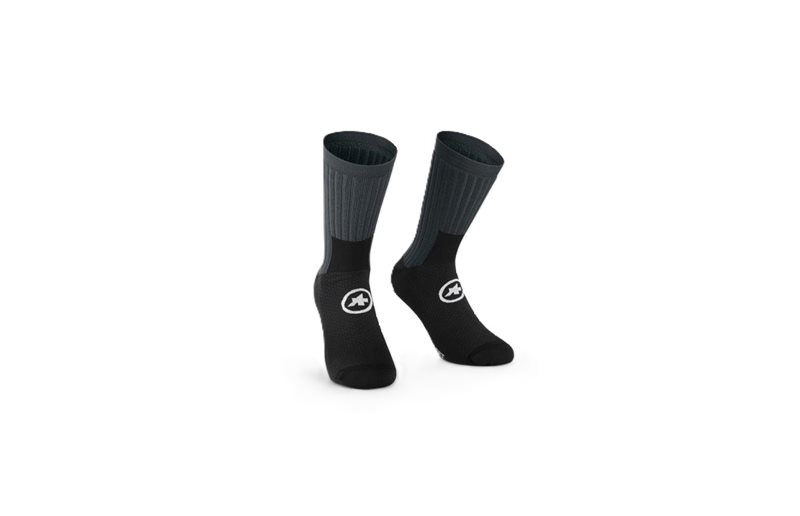Assos Pyöräilysukat Trail Socks T3 Torpedo Grey
