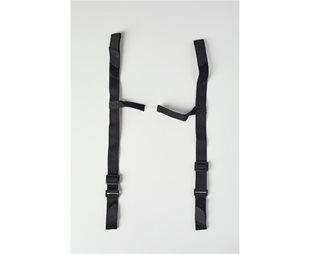 Fox Overkroppsbeskyttelse Junior Titan Sport Jacket Back Protector Strap Black