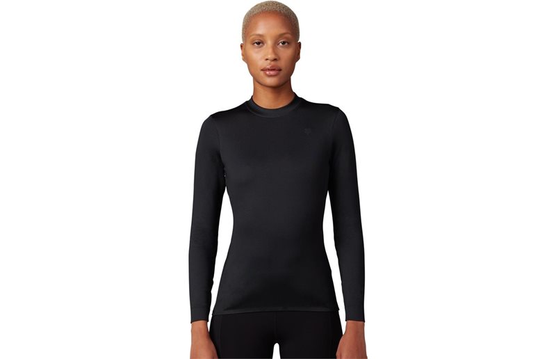 Fox Pyöräilypaita Womens Tecbase Fire LS Shirt Black