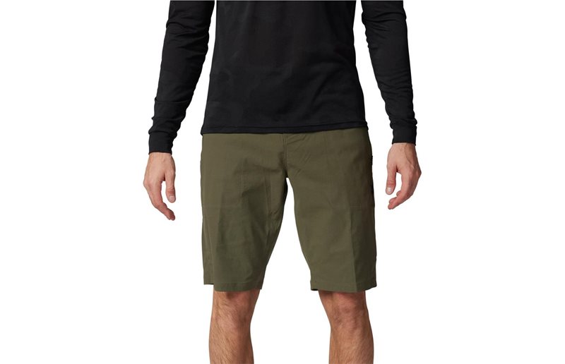 Fox Cykelbyxor Ranger Short With Liner Olive Green