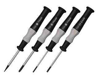 Finjusteringsværktøj Pro sæt 2/2.5mm hex & JIS 1 & flad