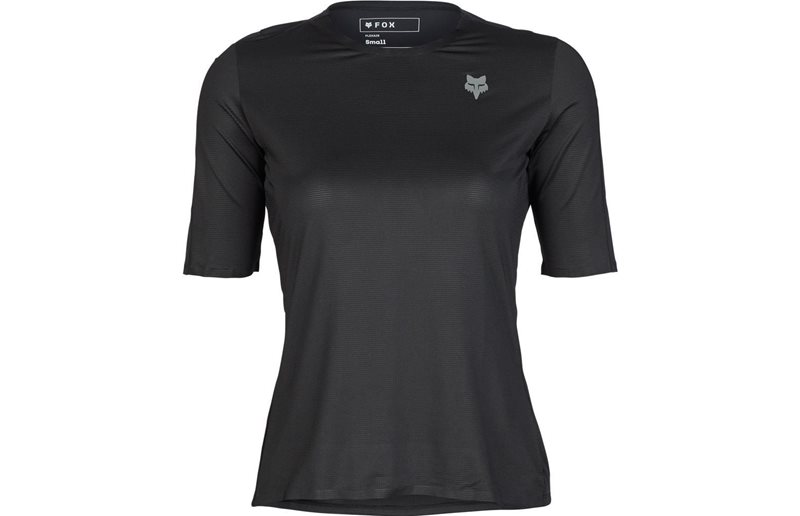Fox Naisten pyöräilypaita Flexair Ascent SS Jersey Black