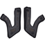 Fox Kypärätarvike 24 Rampage Cheek Pad Thin Black
