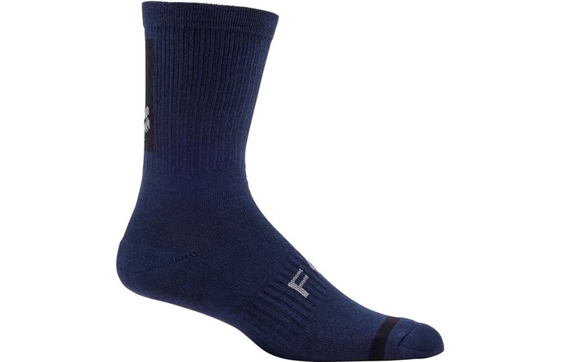 Fox Cykelstrumpor 8" Defend Sock Midnight