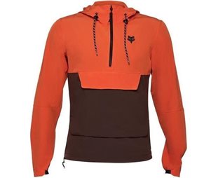 Fox Cykeljacka Ranger Wind Pullover Atomic Orange
