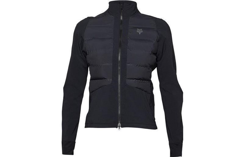 Fox Cykeljacka Dam Flexair Fire Hybrid Black